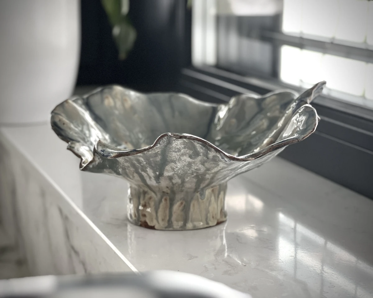 Handcrafted ceramic bowl