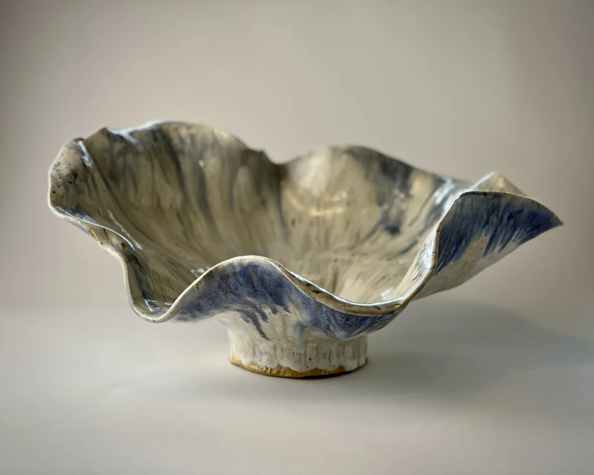 Ręcznie formowana ceramiczna misa dekoracyjna