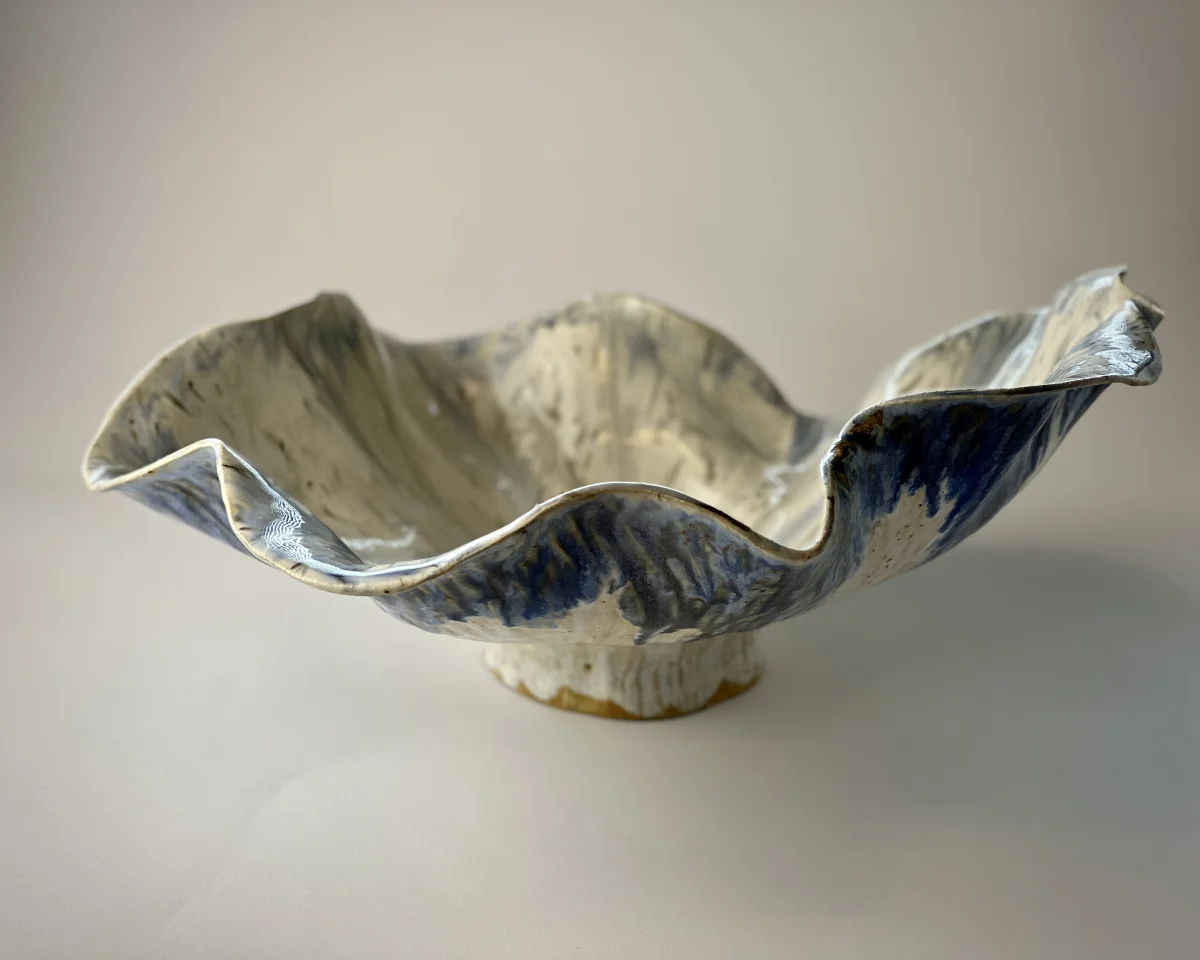 Ręcznie formowana ceramiczna misa dekoracyjna